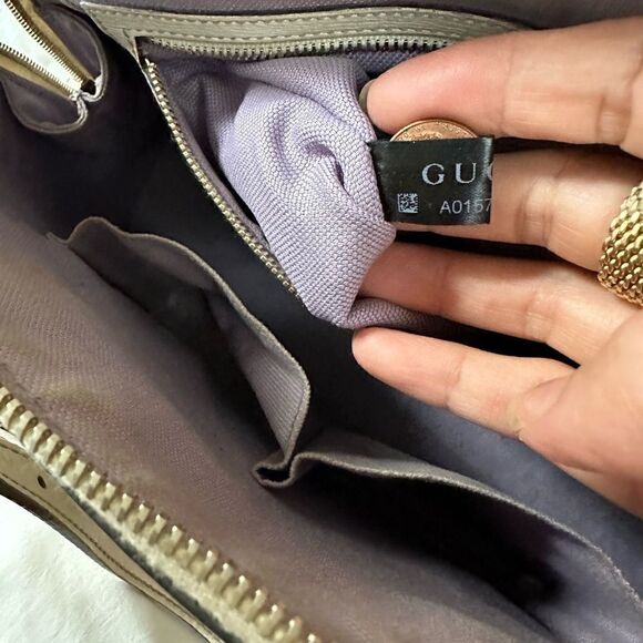 Gucci floral Dome tote with shoulder strap - Picture 12 of 16